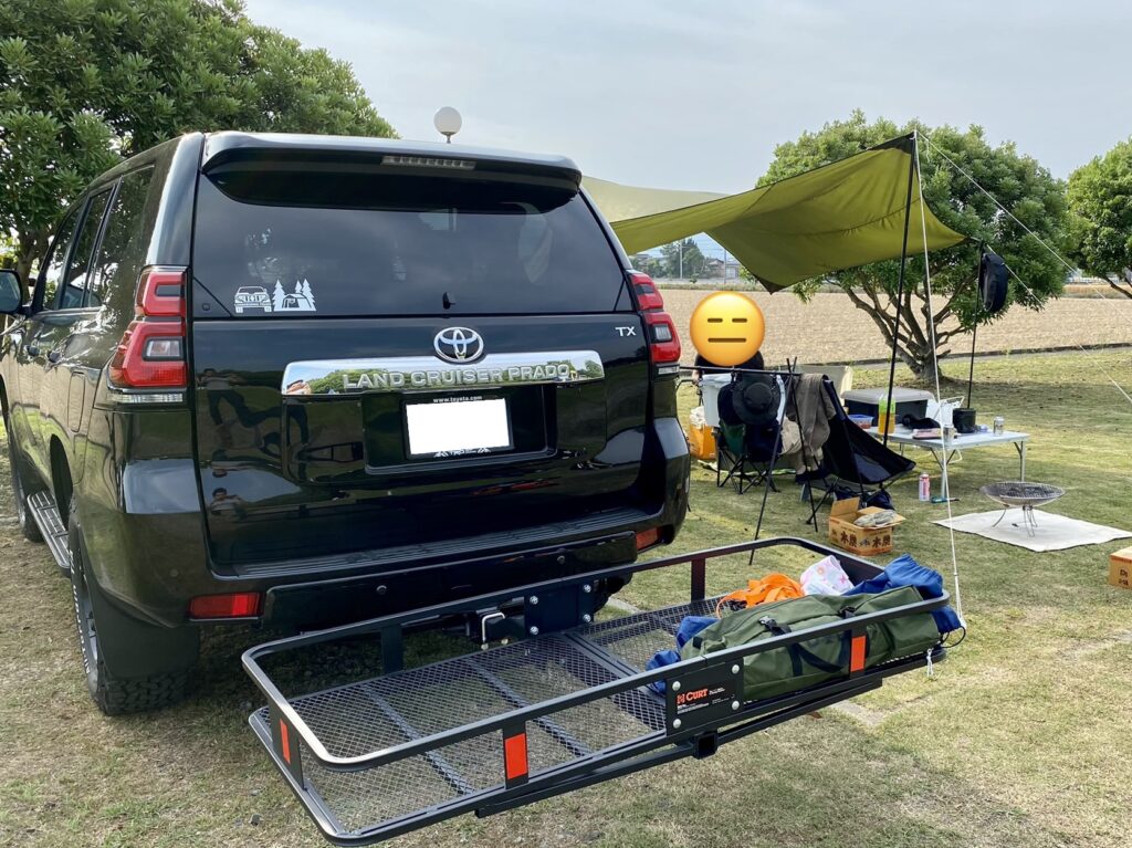 カート ヒッチメンバー ヒッチキャリア セット プラド150後期-